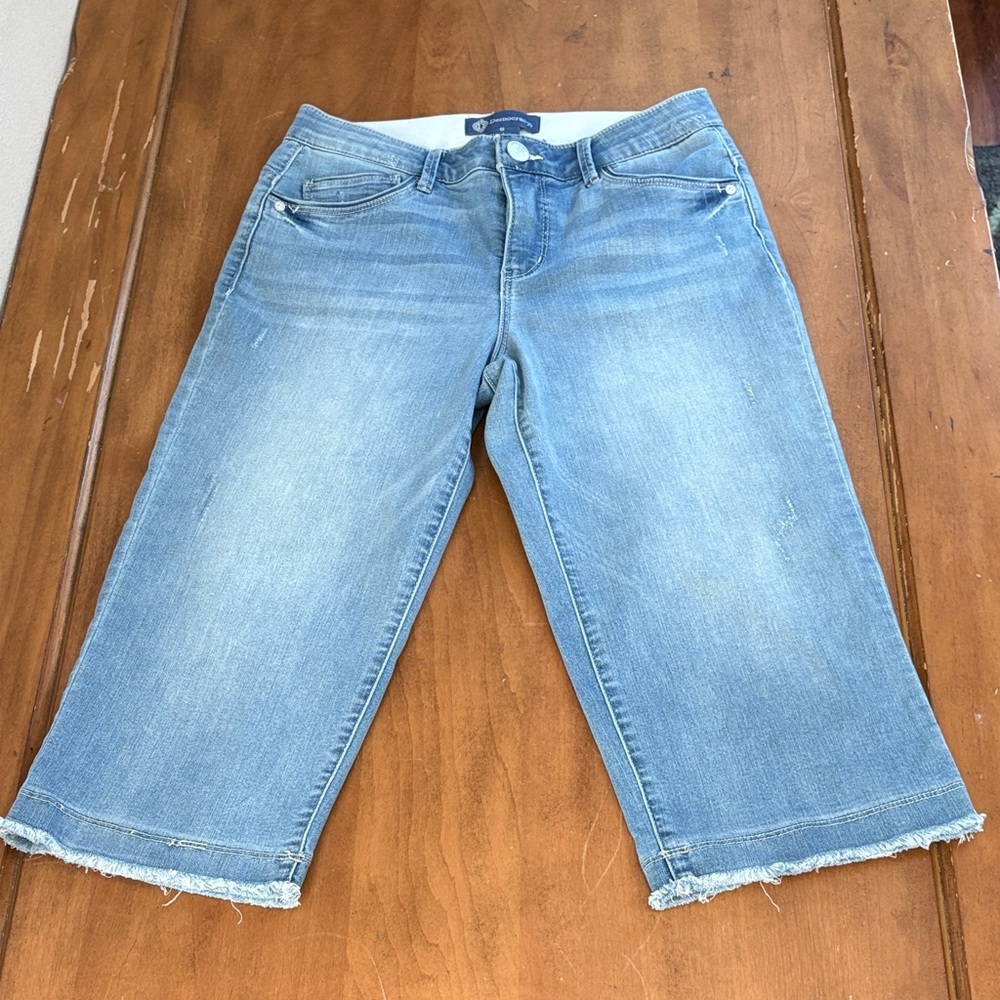 Democracy AbSolution Light Blue Skimmer Jeans Size 6